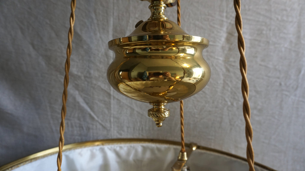 Edwardian Rise Fall Pendant Light