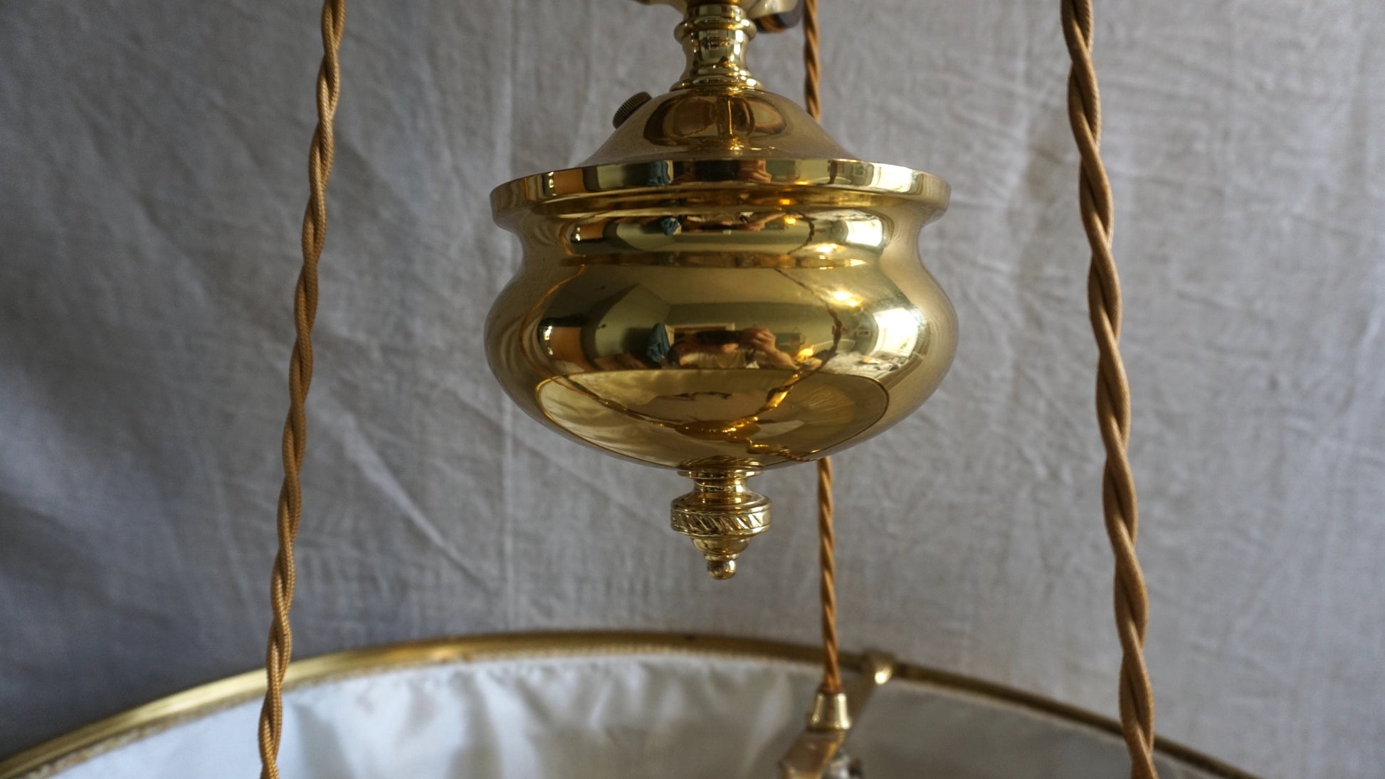 Edwardian Rise Fall Pendant Light