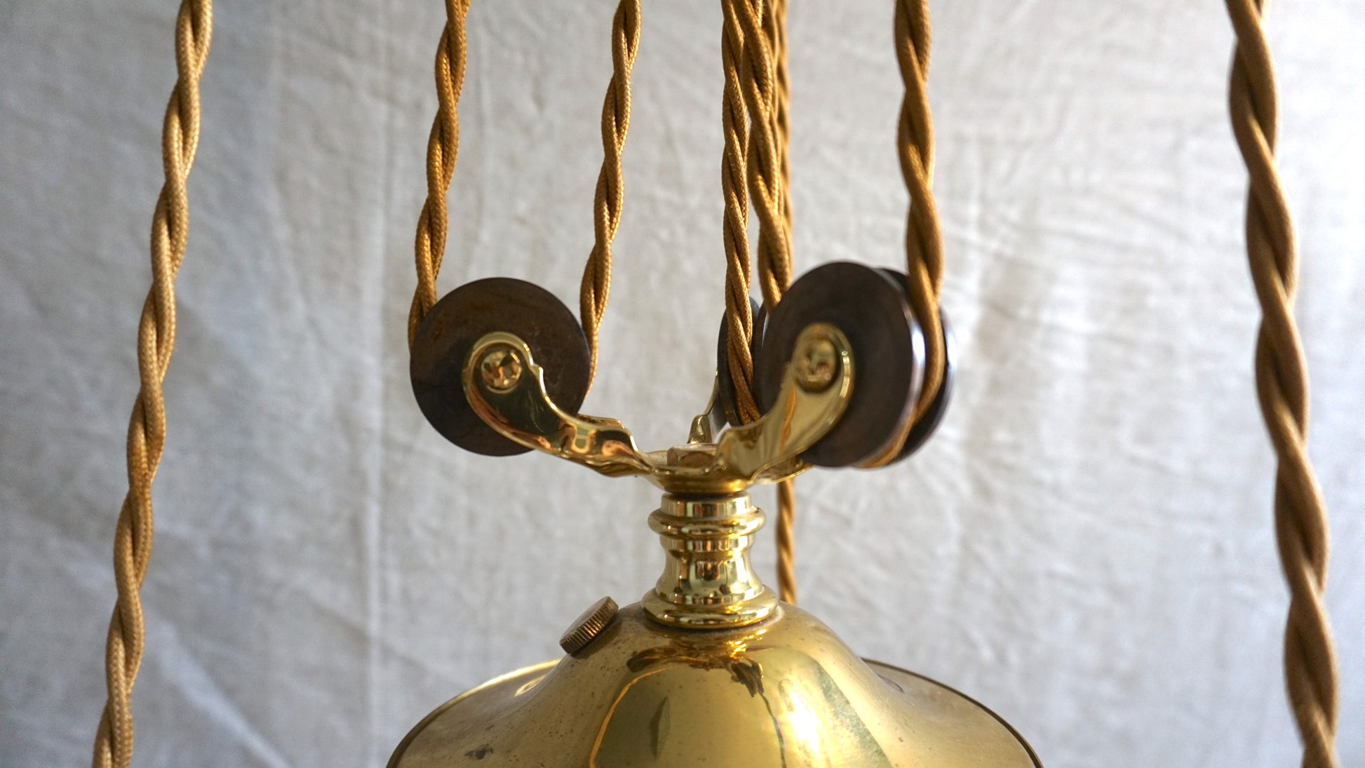 Edwardian Rise Fall Pendant Light